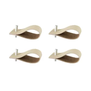 NAMUOS Serviettenringe IVORY Silver 4er-Set